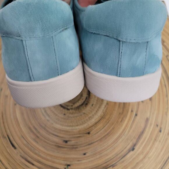 Vionic Jean Suede Sneaker Blue 9.5 - Picture 3 of 5